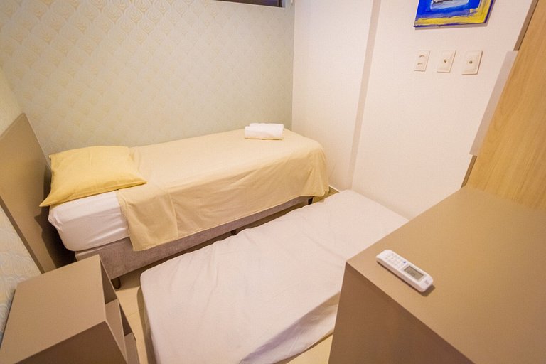 Apartamento c/ Varanda Ambientado e Mobiliado no Eco Summer