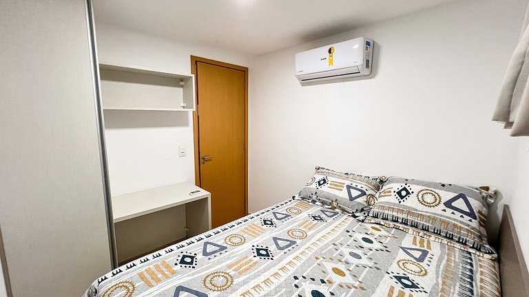 Cobertura de 2 quartos no Eco Summer Tambaú