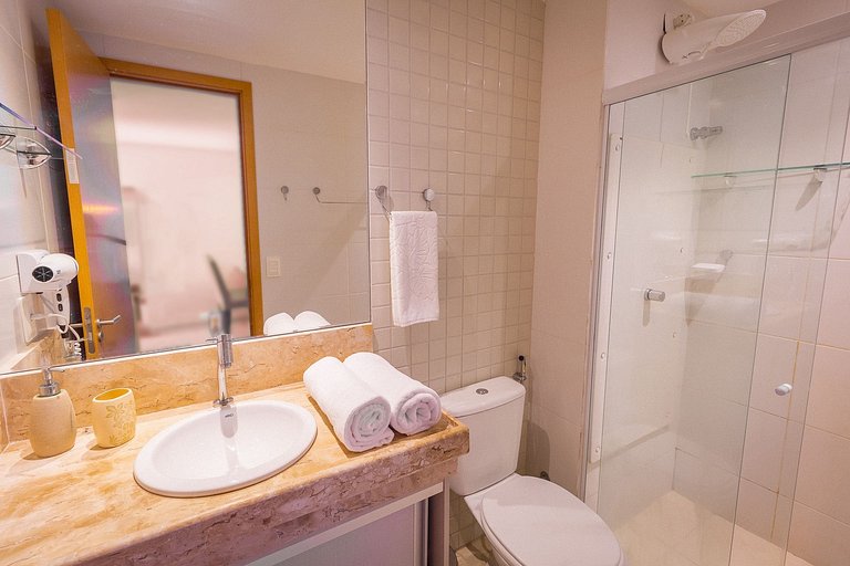 Apartamento c/ Varanda Ambientado e Mobiliado no Eco Summer