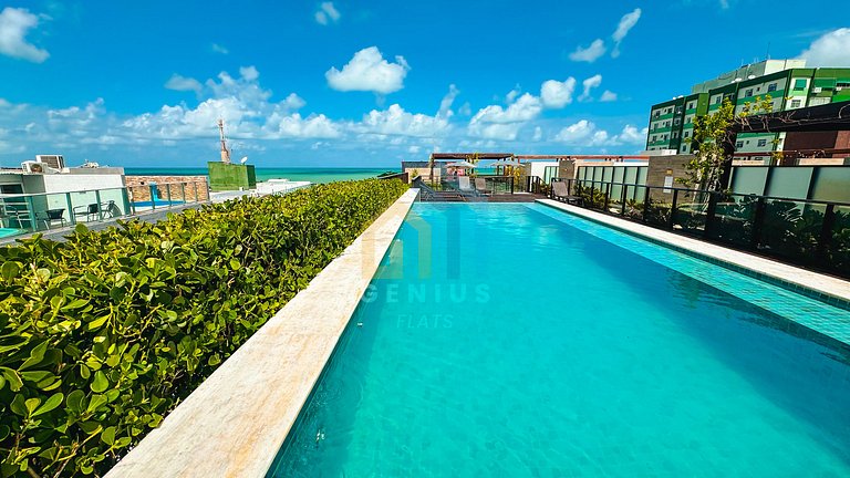 Apartamento de 2 quartos no Eco Summer Tambaú