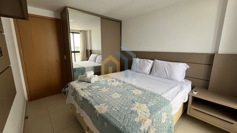 Apartamento de 2 quartos no Eco Summer Tambaú