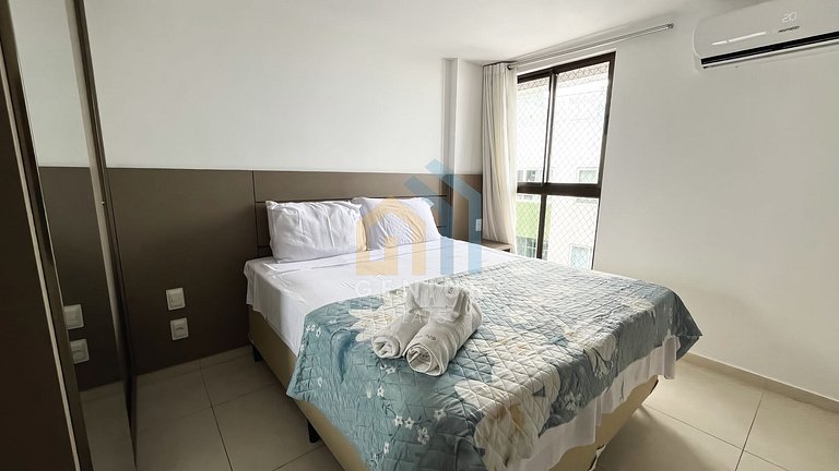 Apartamento de 2 quartos no Eco Summer Tambaú
