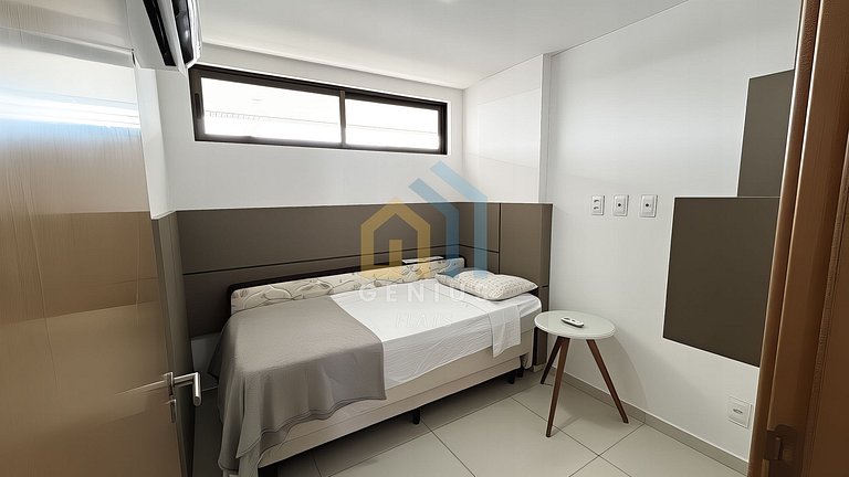 Apartamento de 2 quartos no Eco Summer Tambaú