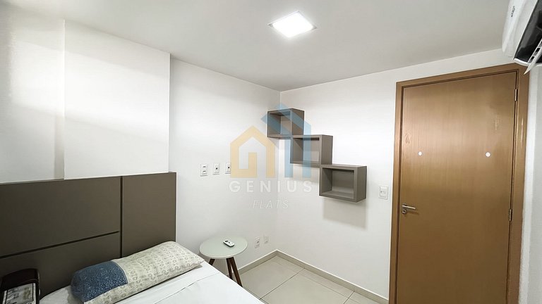 Apartamento de 2 quartos no Eco Summer Tambaú