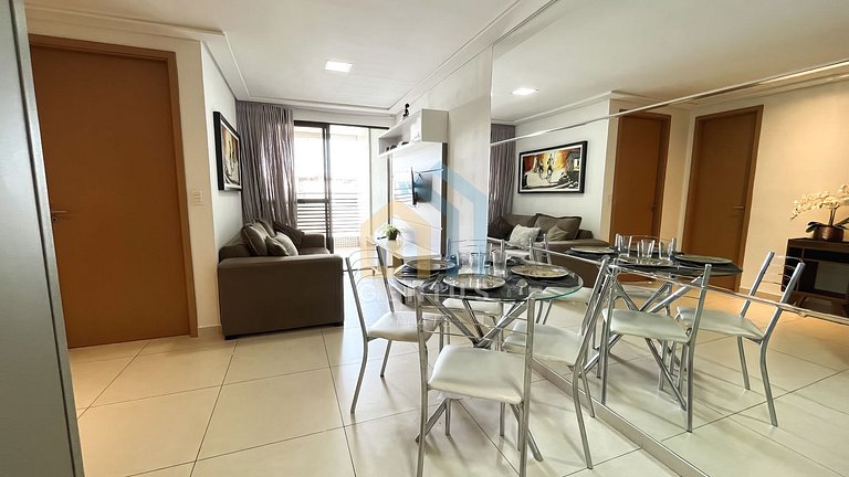 Apartamento de 2 quartos no Eco Summer Tambaú