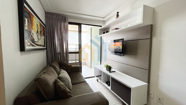 Apartamento de 2 quartos no Eco Summer Tambaú