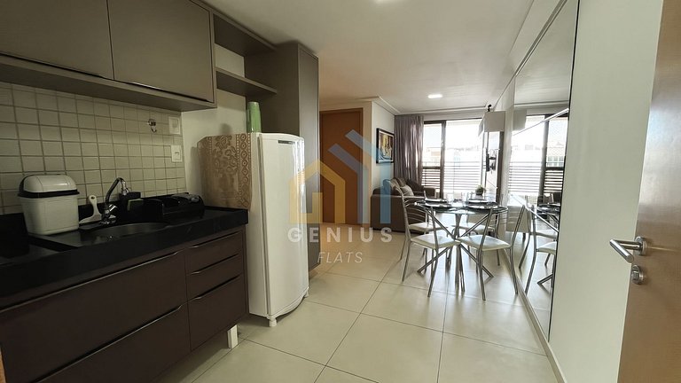 Apartamento de 2 quartos no Eco Summer Tambaú
