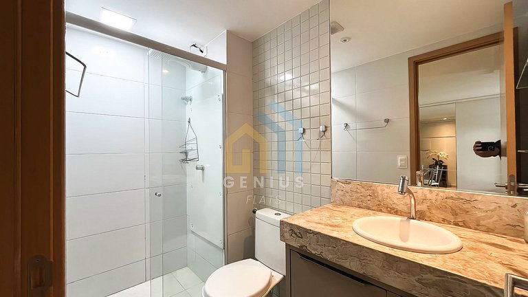 Apartamento de 2 quartos no Eco Summer Tambaú