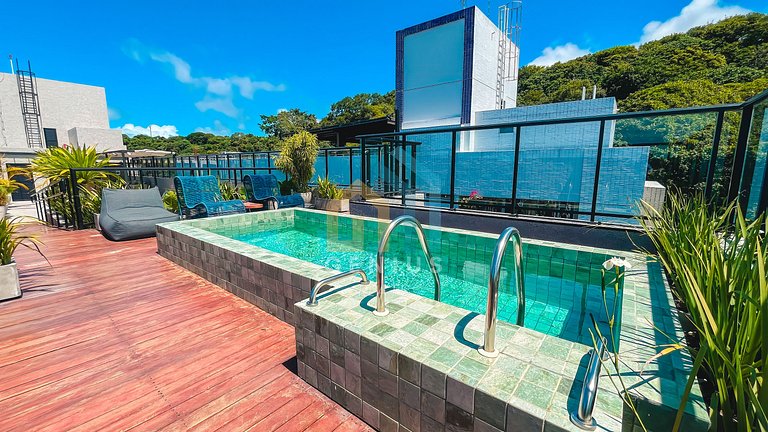 Studio com Vista - Bauten Áurea Cabo Branco #AD02J