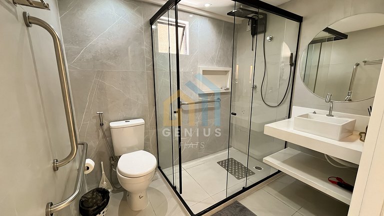 Studio com Vista Mar em Cabo Branco, JP | Genius Flats