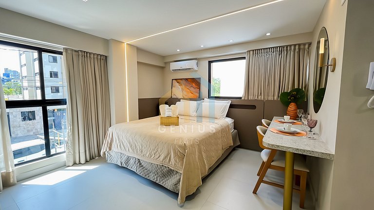 Studio com Vista - Bauten Áurea Cabo Branco #AD02J