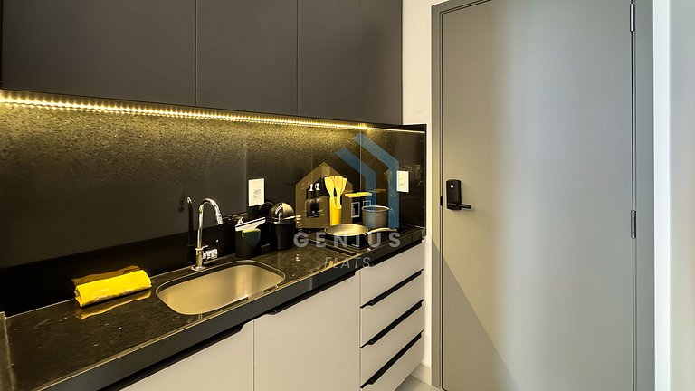 Lindo e Moderno Studio no SOlaz Manaíra #DN02J