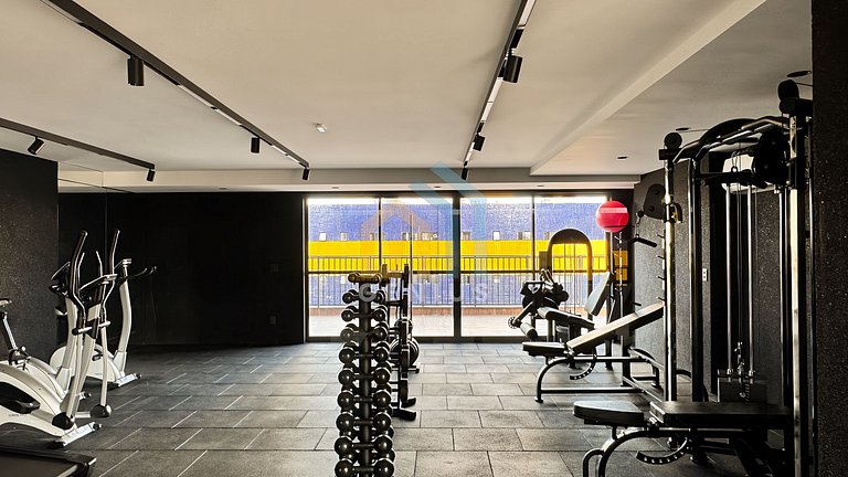 Lindo e Moderno Studio no SOlaz Manaíra #DN02J