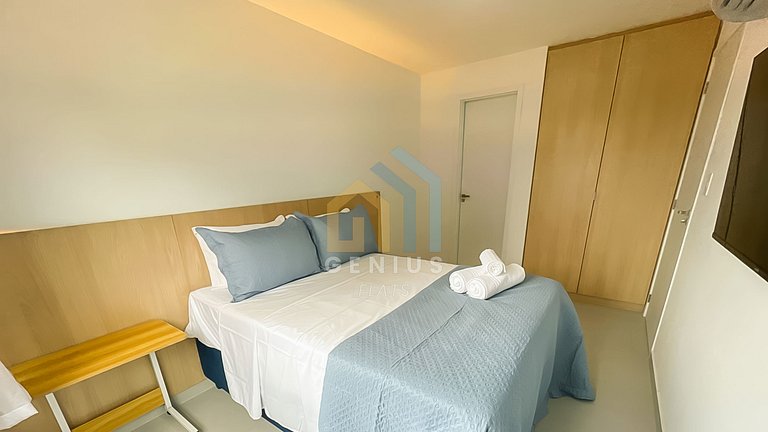 Belíssimo Apto 2 Quartos Unigreen Manaíra #FU02J