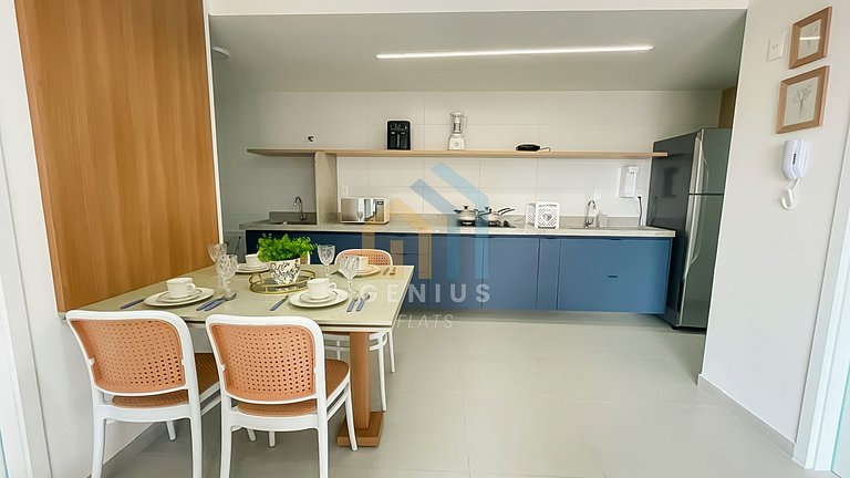 Belíssimo Apto 2 Quartos Unigreen Manaíra #FU02J