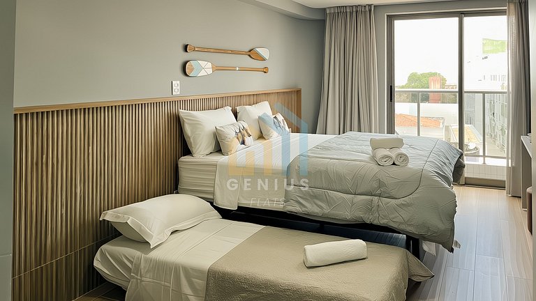 Estúdio Vista Mar - W Tambaú #EP02J