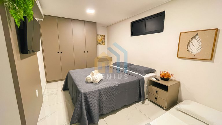 Belíssimo Apto 2 Quartos - Move Tambaú #HS02J