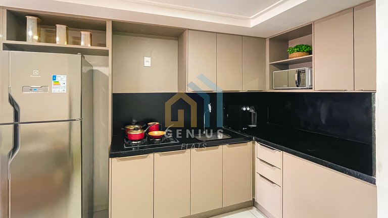 Belíssimo Apto 2 Quartos - Move Tambaú #HS02J