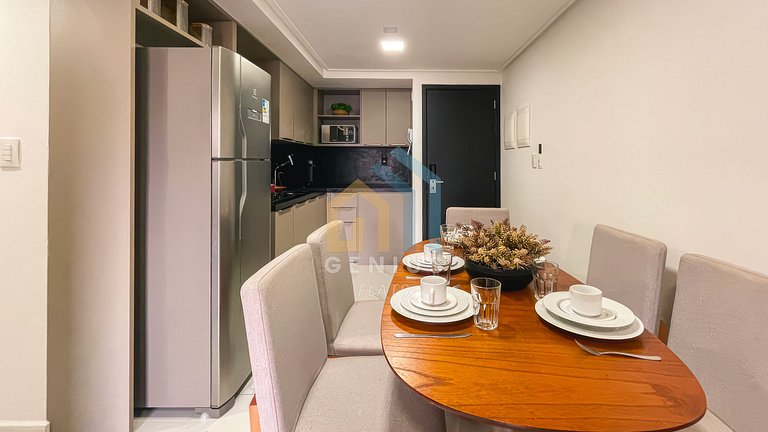 Belíssimo Apto 2 Quartos - Move Tambaú #HS02J