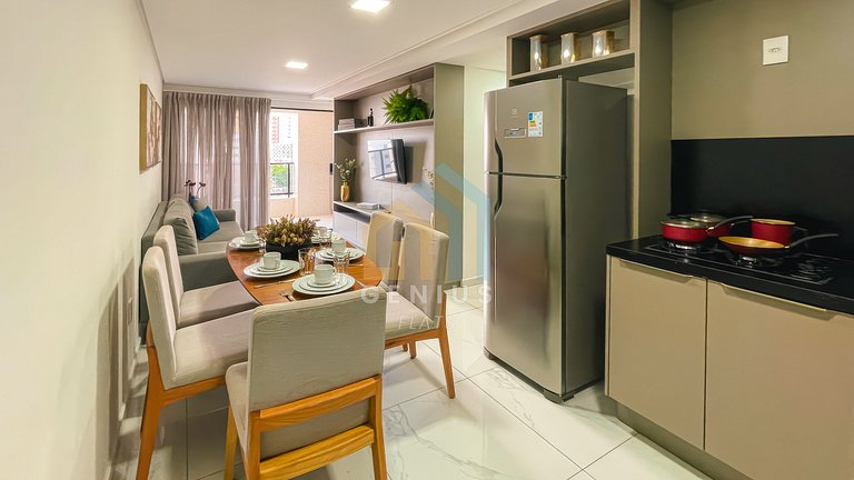 Belíssimo Apto 2 Quartos - Move Tambaú #HS02J