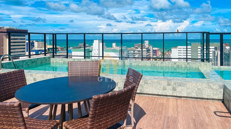 Belíssimo Apto 2 Quartos - Move Tambaú #HS02J