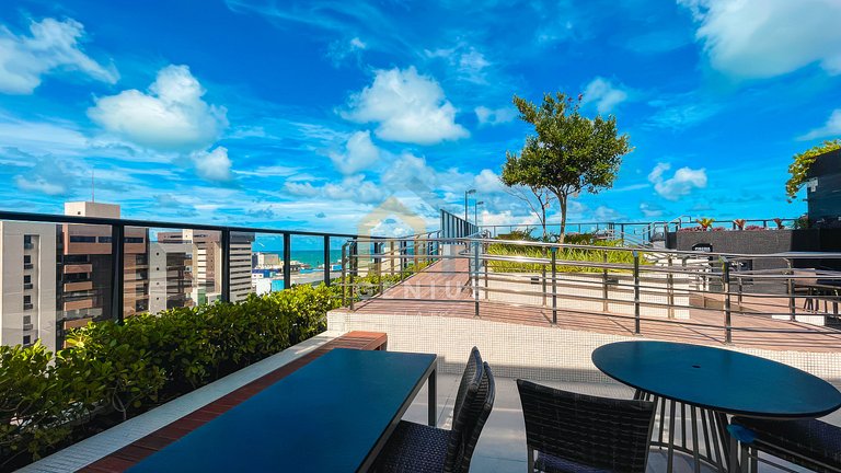 Belíssimo Apto 2 Quartos - Move Tambaú #HS02J