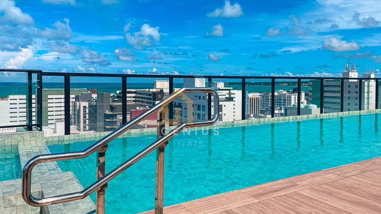 Belíssimo Apto 2 Quartos - Move Tambaú #HS02J