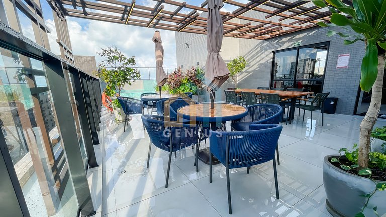 Belíssimo Apto 2 Quartos Unigreen Manaíra #FU02J