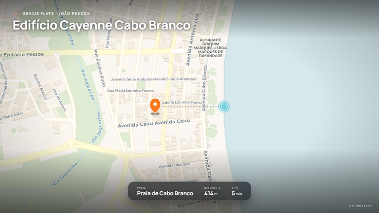 Lindo apartamento no Cayenne Cabo Branco #HS02I