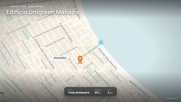 Belíssimo Apto 2 Quartos Unigreen Manaíra #FU02J