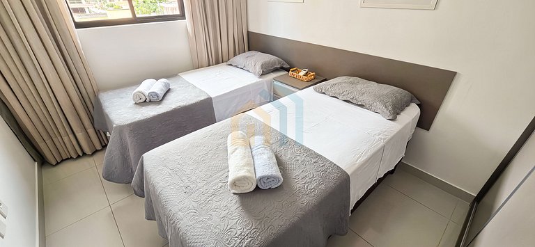 Lindo apartamento no Cayenne Cabo Branco #HS02I