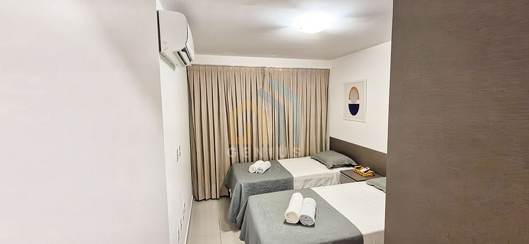 Lindo apartamento no Cayenne Cabo Branco #HS02I
