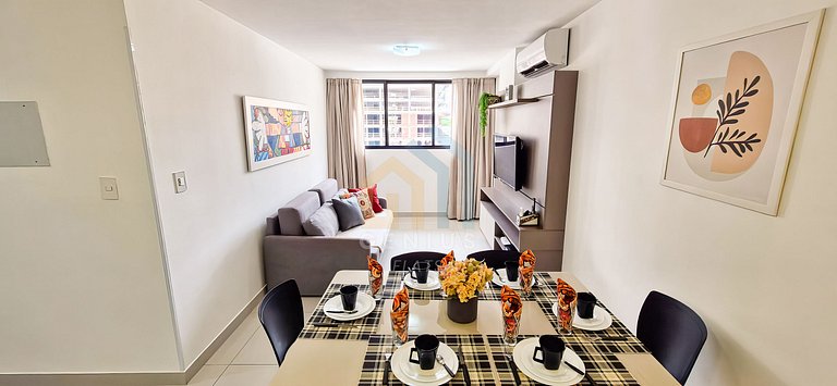 Lindo apartamento no Cayenne Cabo Branco #HS02I