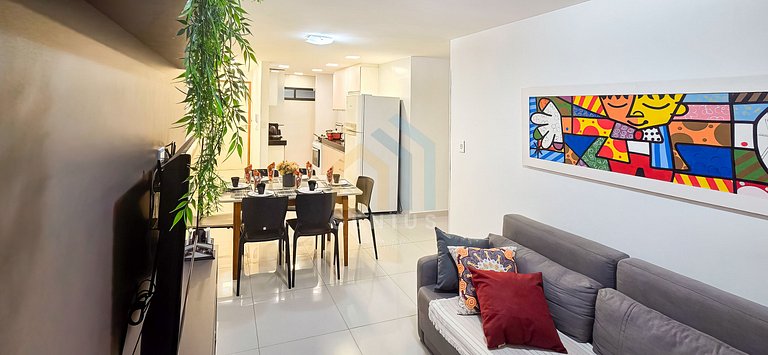 Lindo apartamento no Cayenne Cabo Branco #HS02I