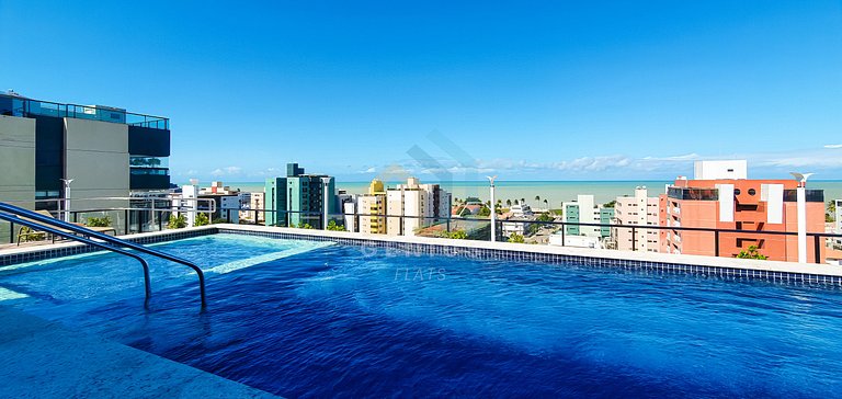 Lindo apartamento no Cayenne Cabo Branco #HS02I